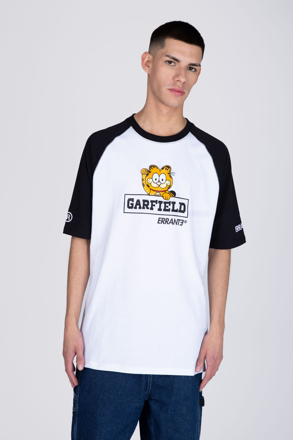 Polera Manga Corta Garfield Emerge Blanco ERRANTE