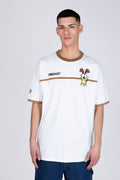 Polera Manga Corta Garfield Idle Beige ERRANTE