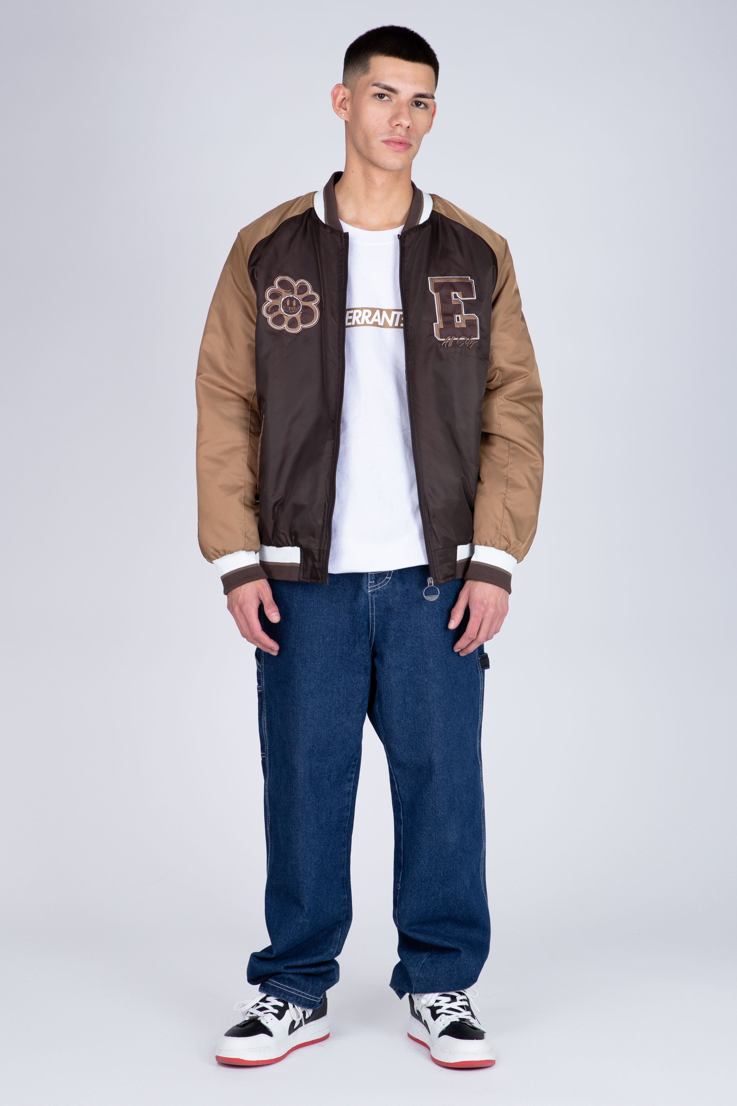 Chaqueta Bomber Impacter Café ERRANTE