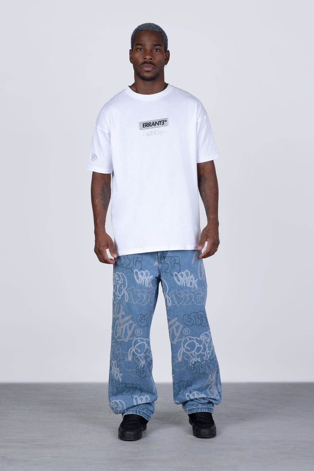 Jeans Boxy Celeste ERRANTE