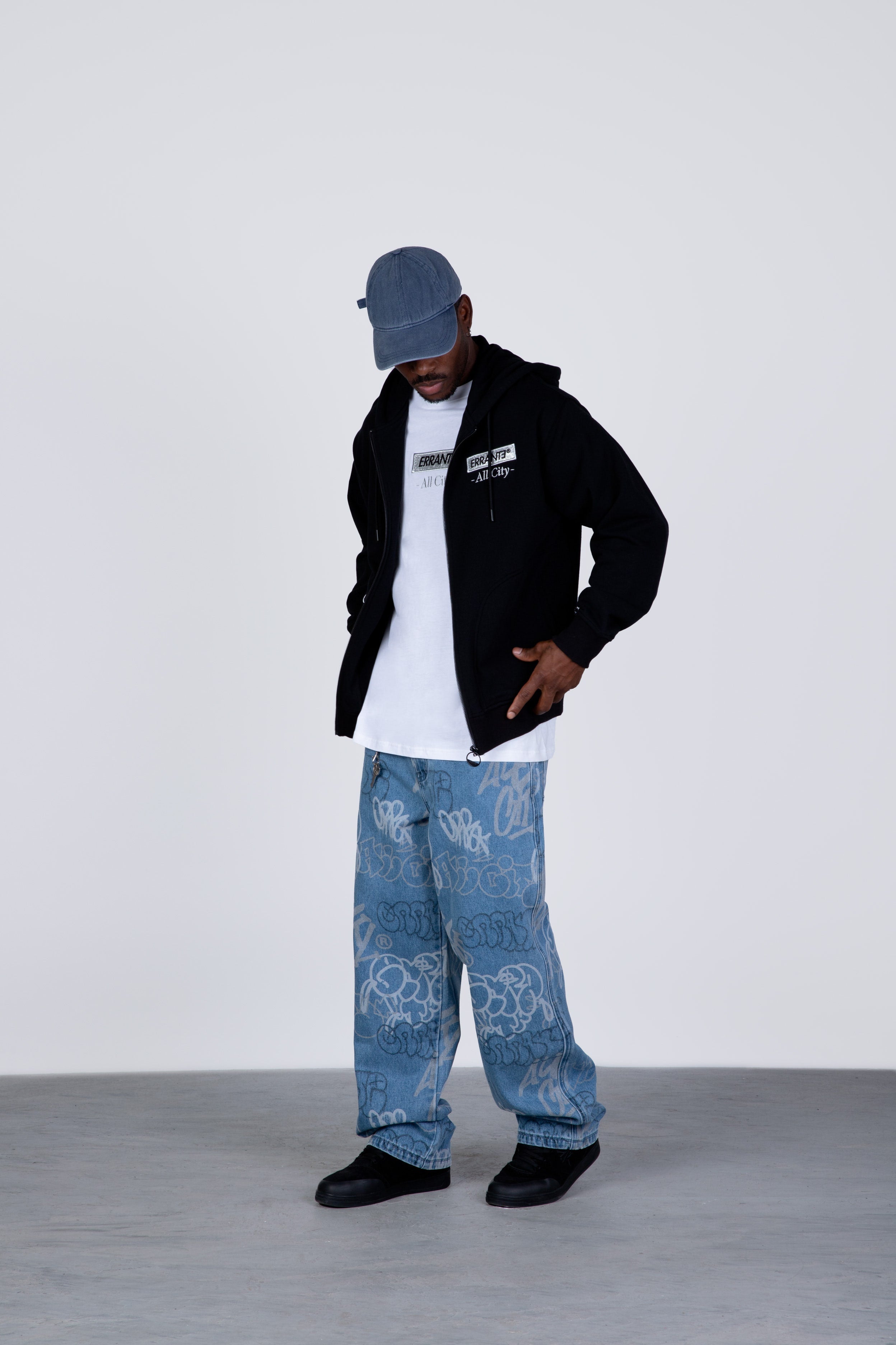 Jeans Boxy Celeste ERRANTE