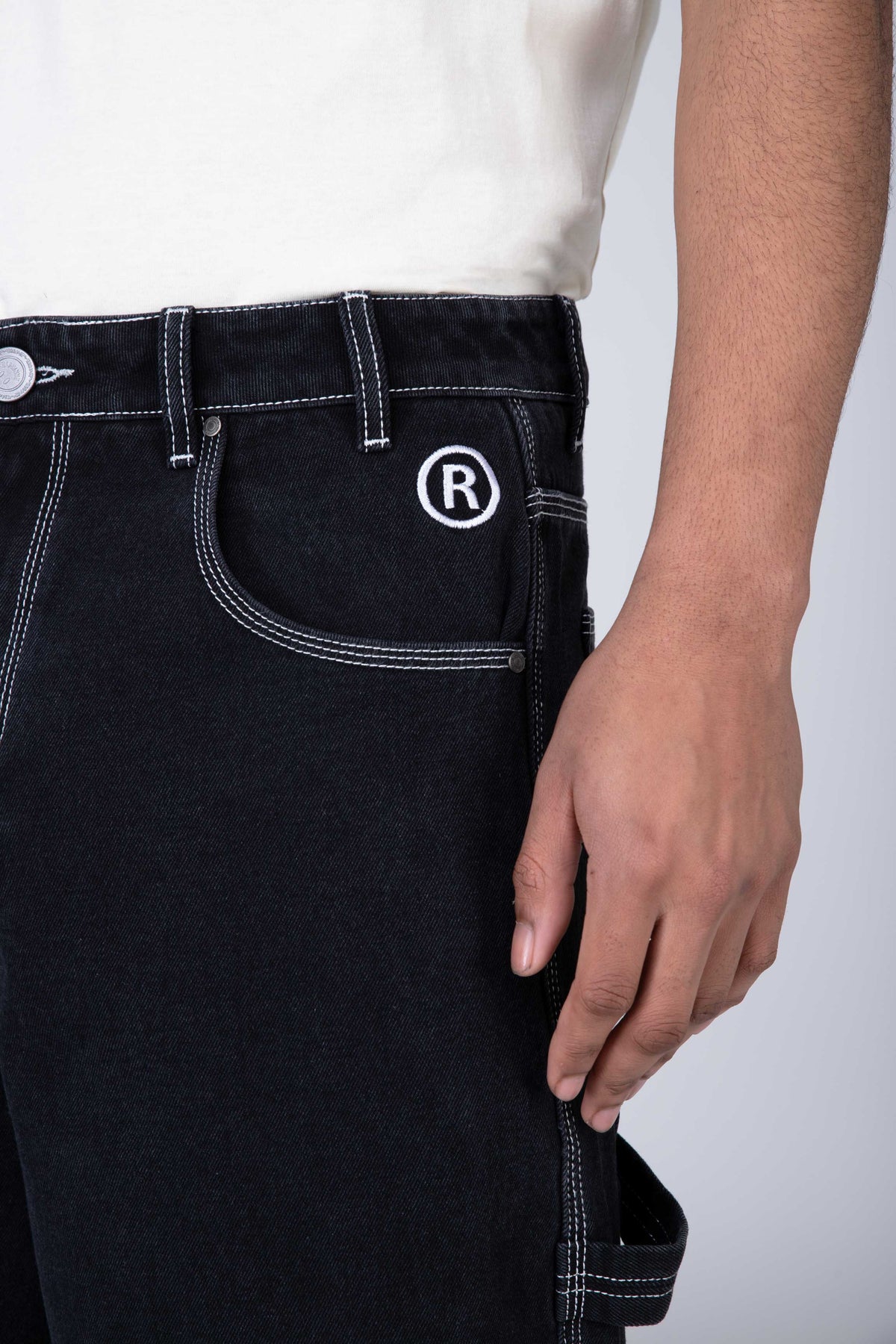Short Jeans Trix Negro ERRANTE