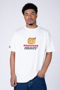 Polera Manga Corta Garfield Balloon Blanco ERRANTE
