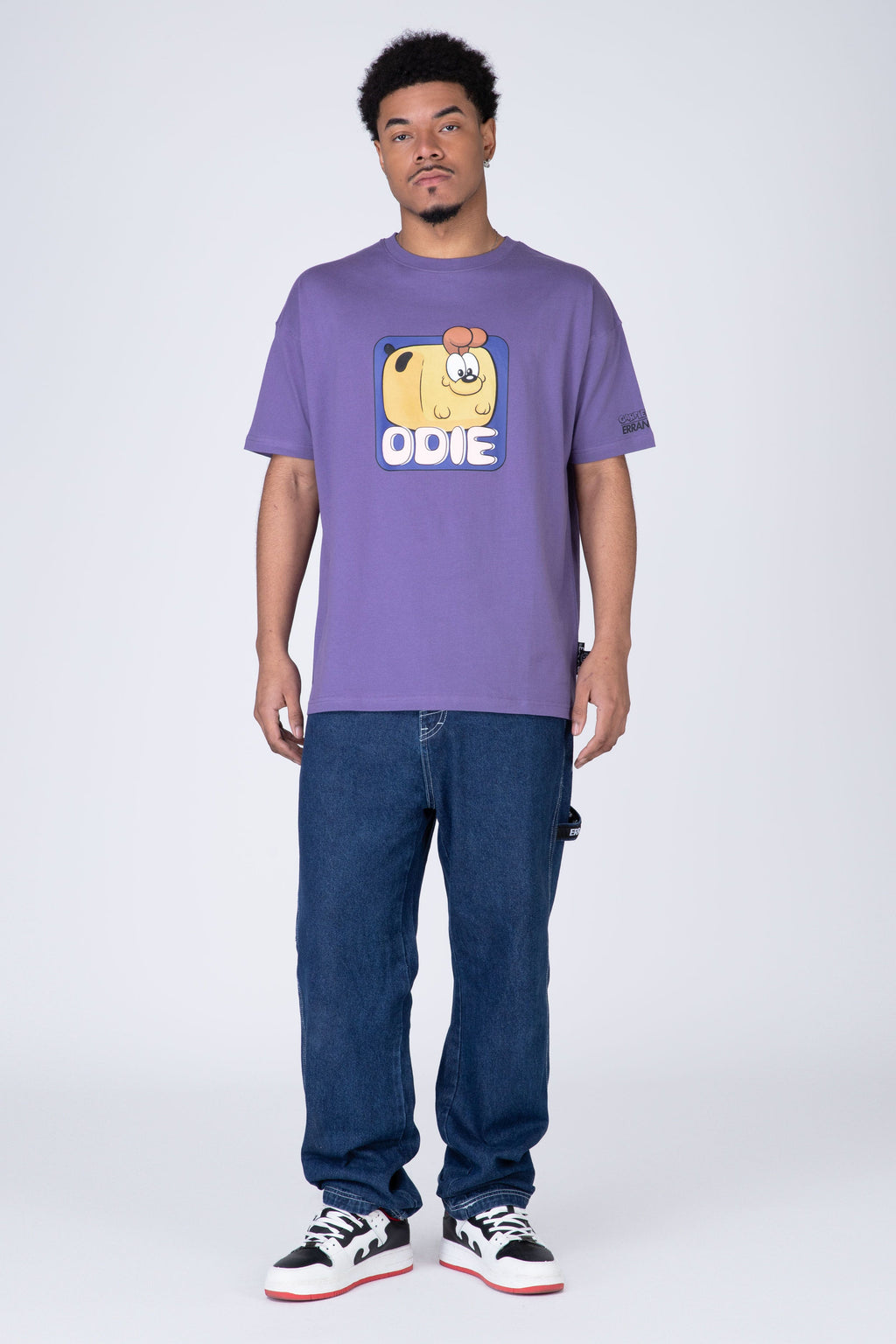 Polera Manga Corta Garfield Cute&Cuddly Morado ERRANTE
