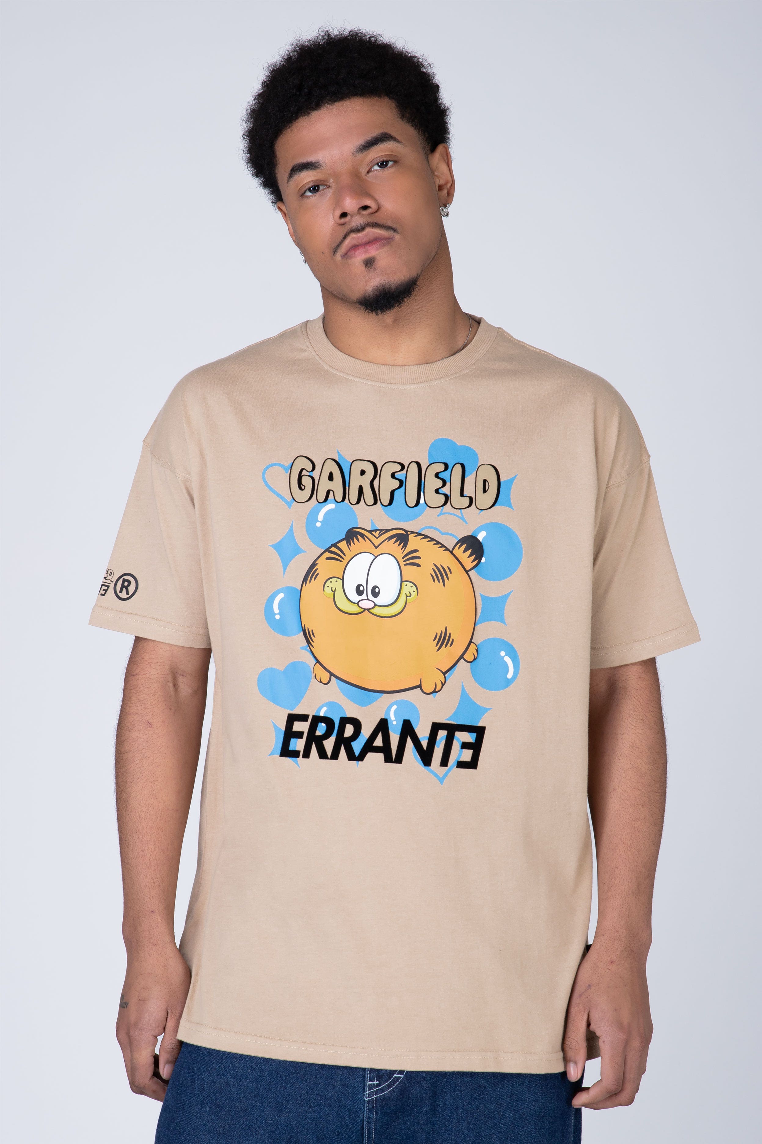 Polera Manga Corta Garfield Feedme Café ERRANTE
