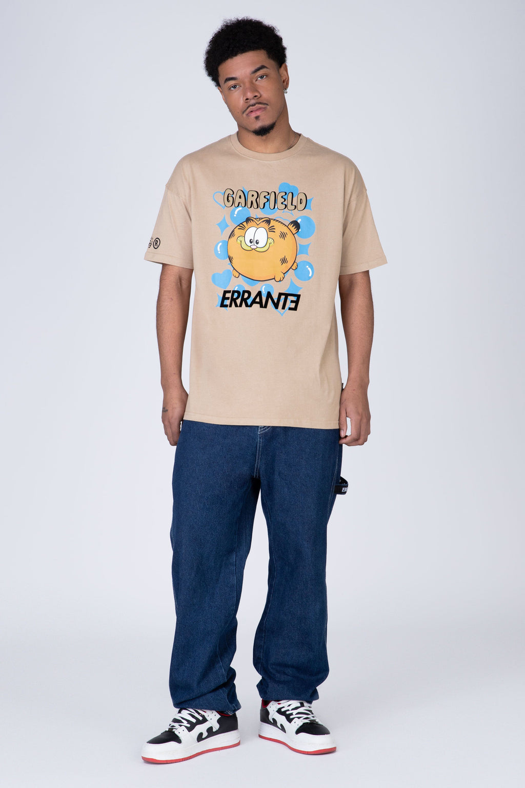 Polera Manga Corta Garfield Feedme Café ERRANTE