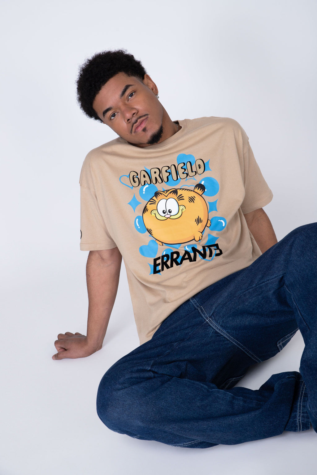 Polera Manga Corta Garfield Feedme Café ERRANTE