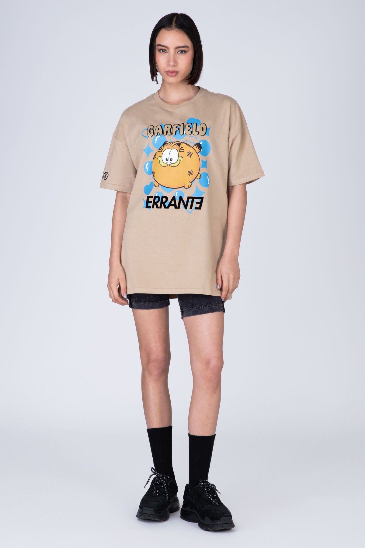 Polera Manga Corta Garfield Feedme Café ERRANTE