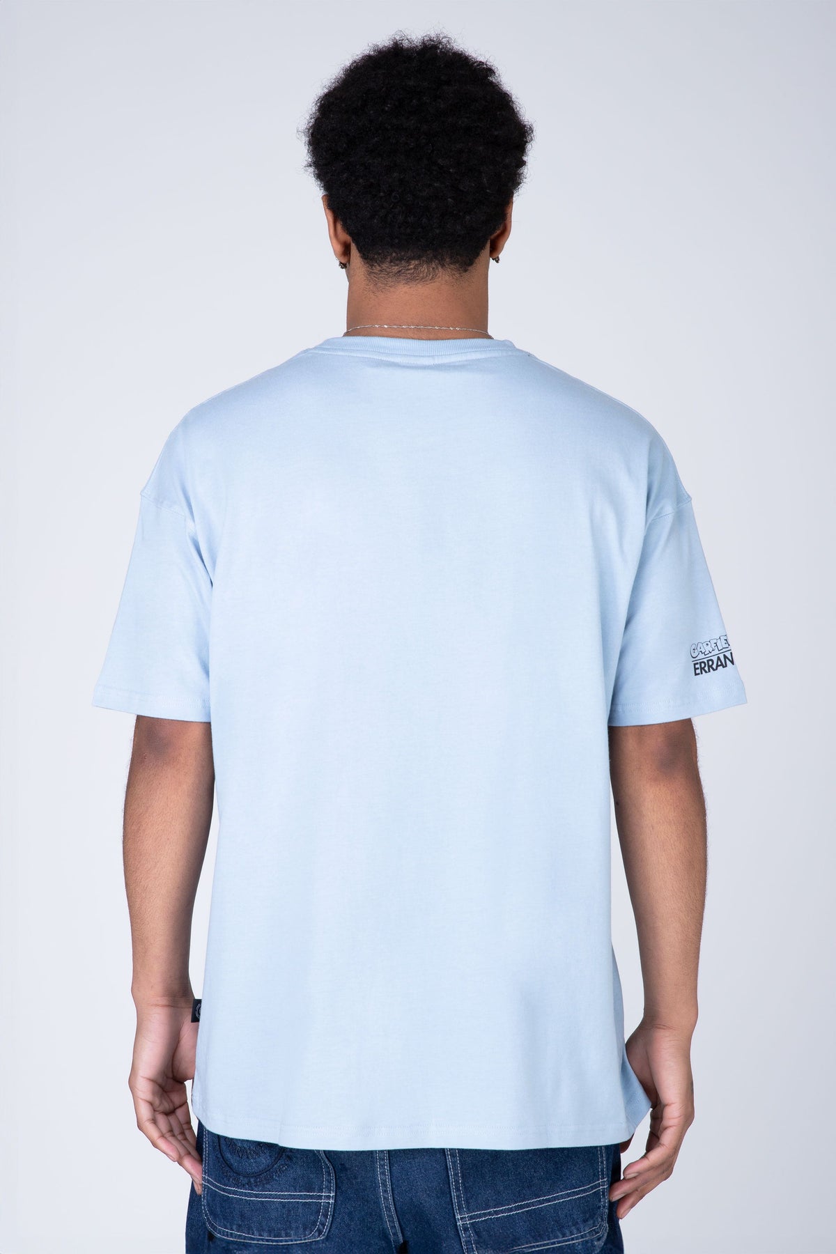 Polera Manga Corta Garfield Key Celeste ERRANTE