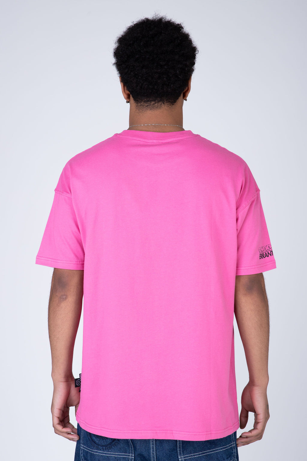 Polera Manga Corta Garfield Key Rosado ERRANTE