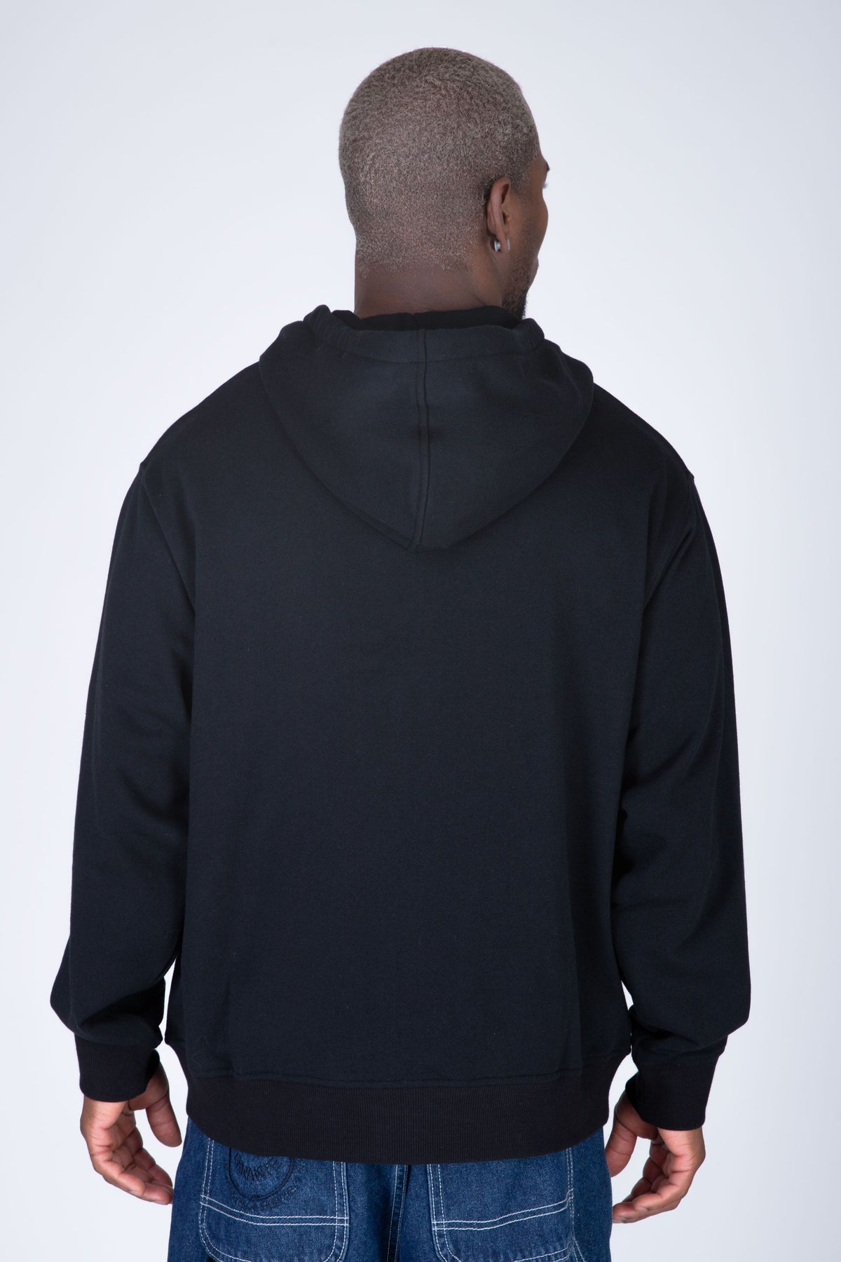 Poleron Zip Popcorn Negro ERRANTE