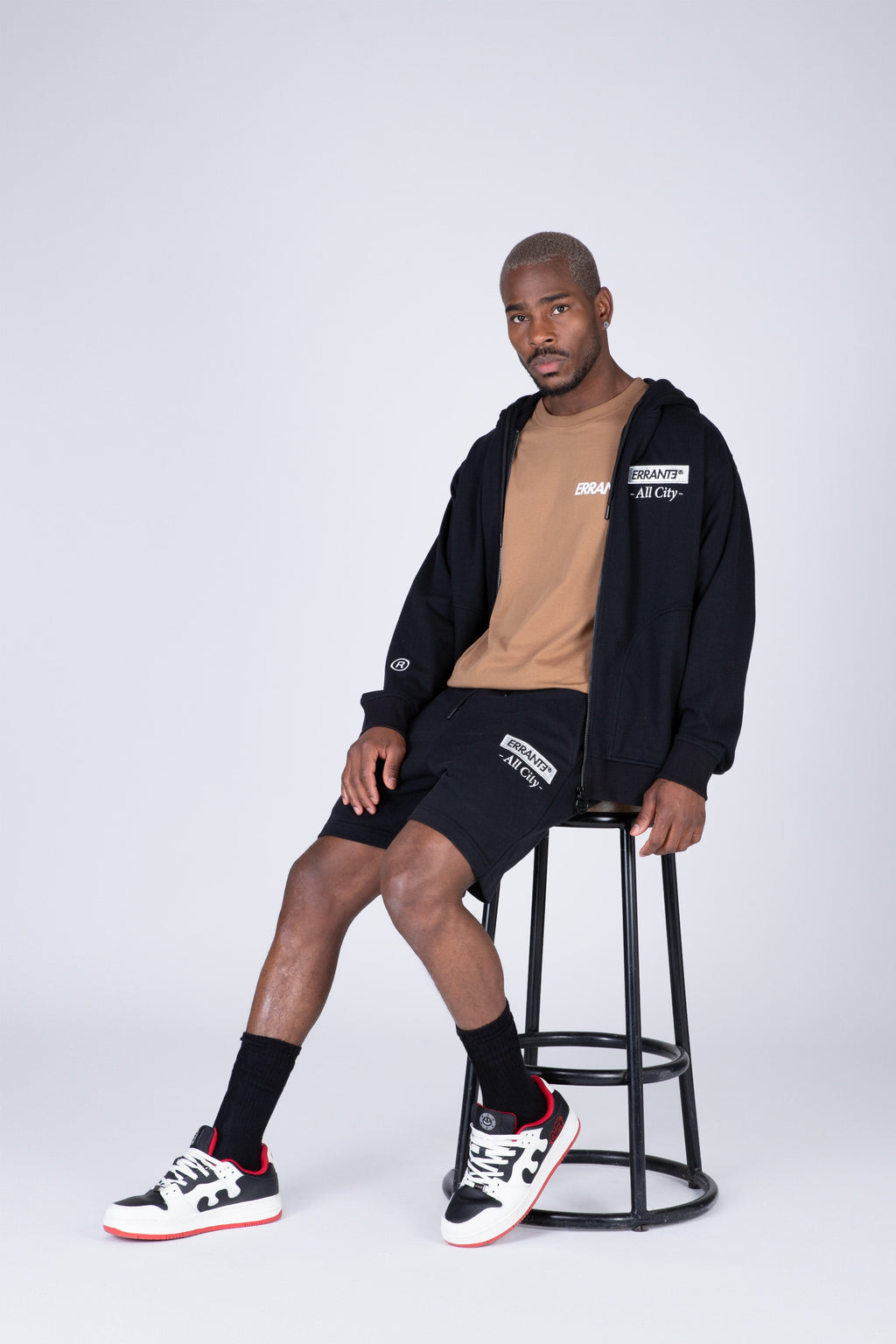 Short Popcorn Negro ERRANTE