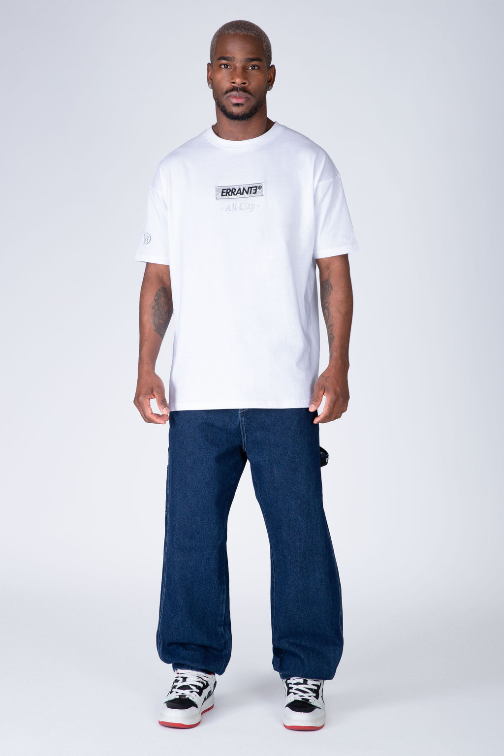 Polera Manga Corta Popcorn Blanco ERRANTE