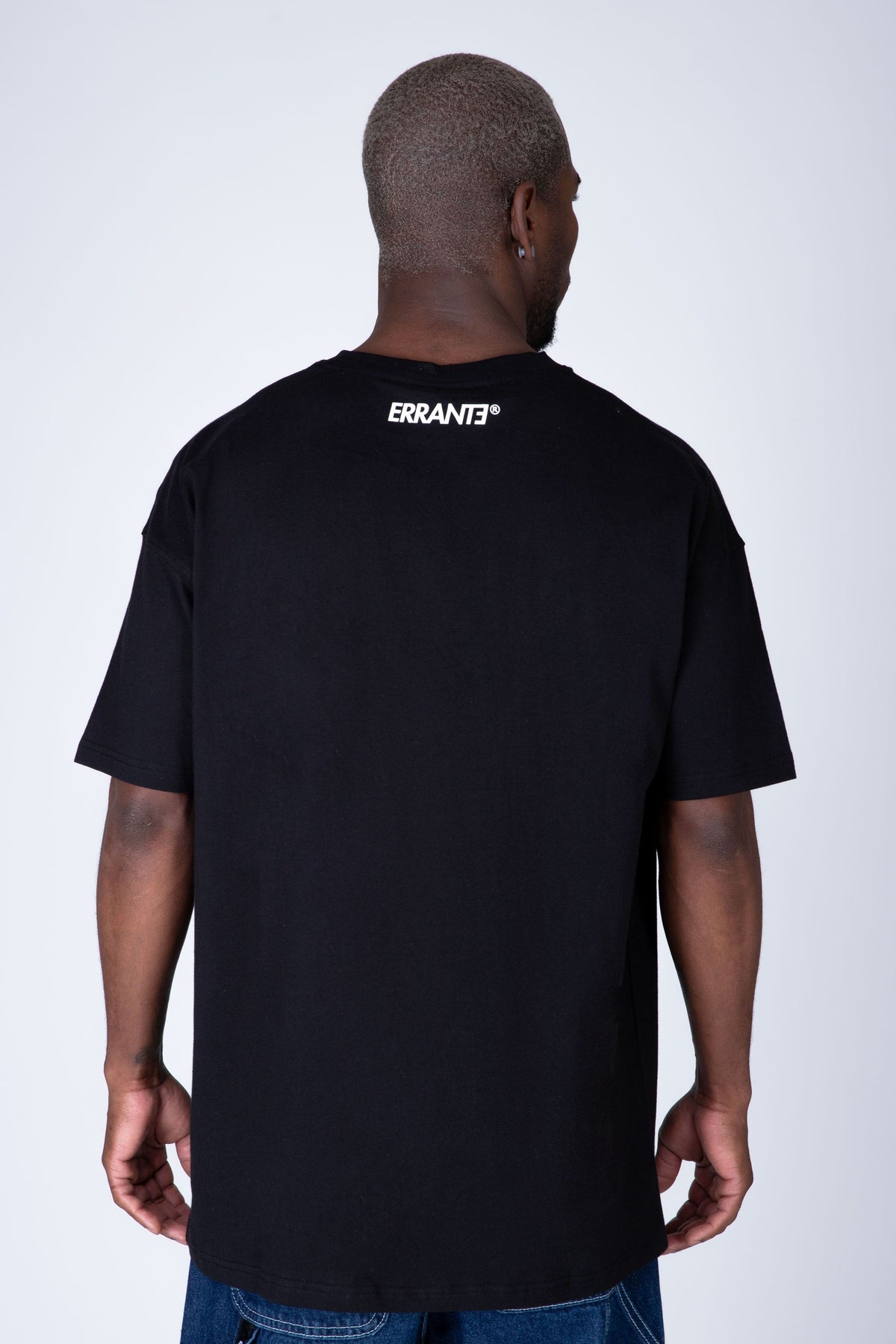 Polera Manga Corta Popcorn Negro ERRANTE