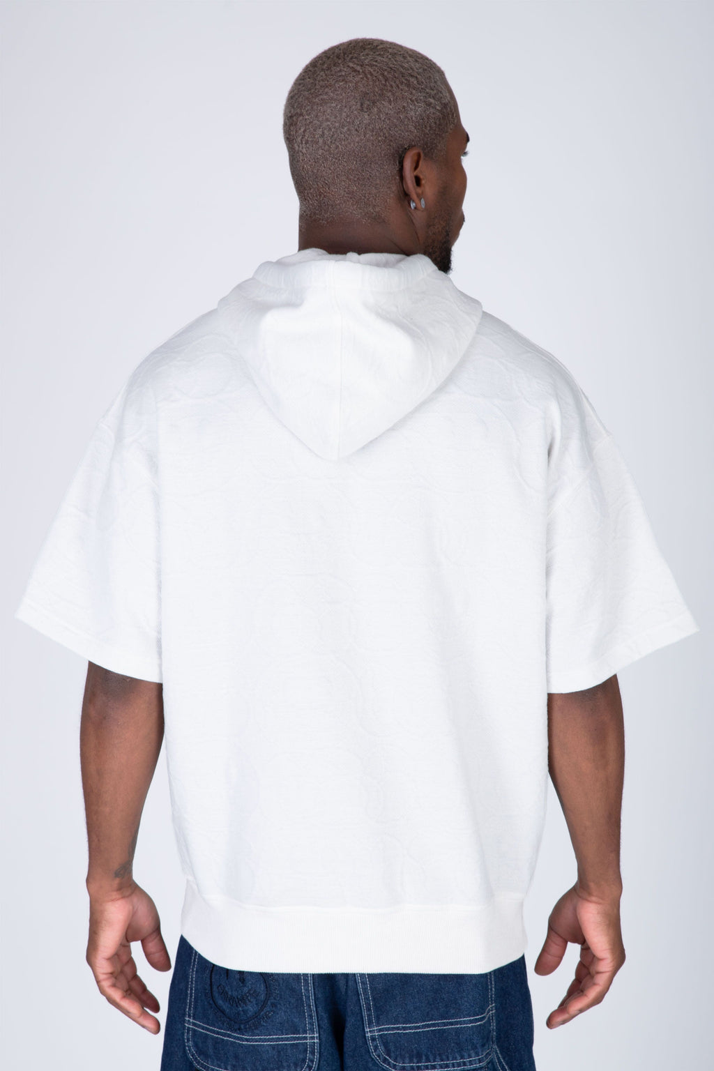 Poleron Hood Manga Corta Minder Dah Beige ERRANTE
