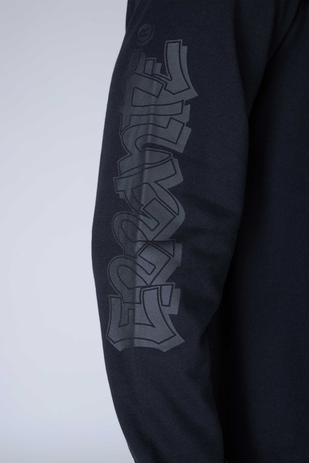 Poleron Crew Neck Graf Wear Negro ERRANTE
