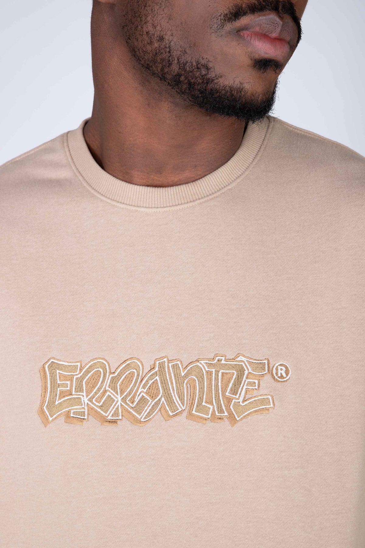 Poleron Crew Neck Graf Wear Café ERRANTE