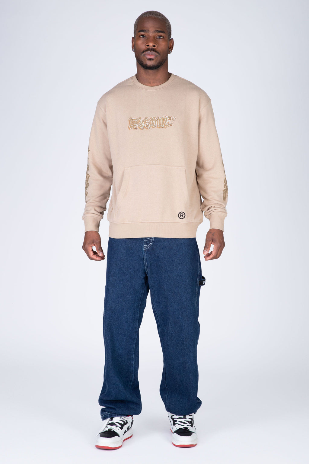 Poleron Crew Neck Graf Wear Café ERRANTE