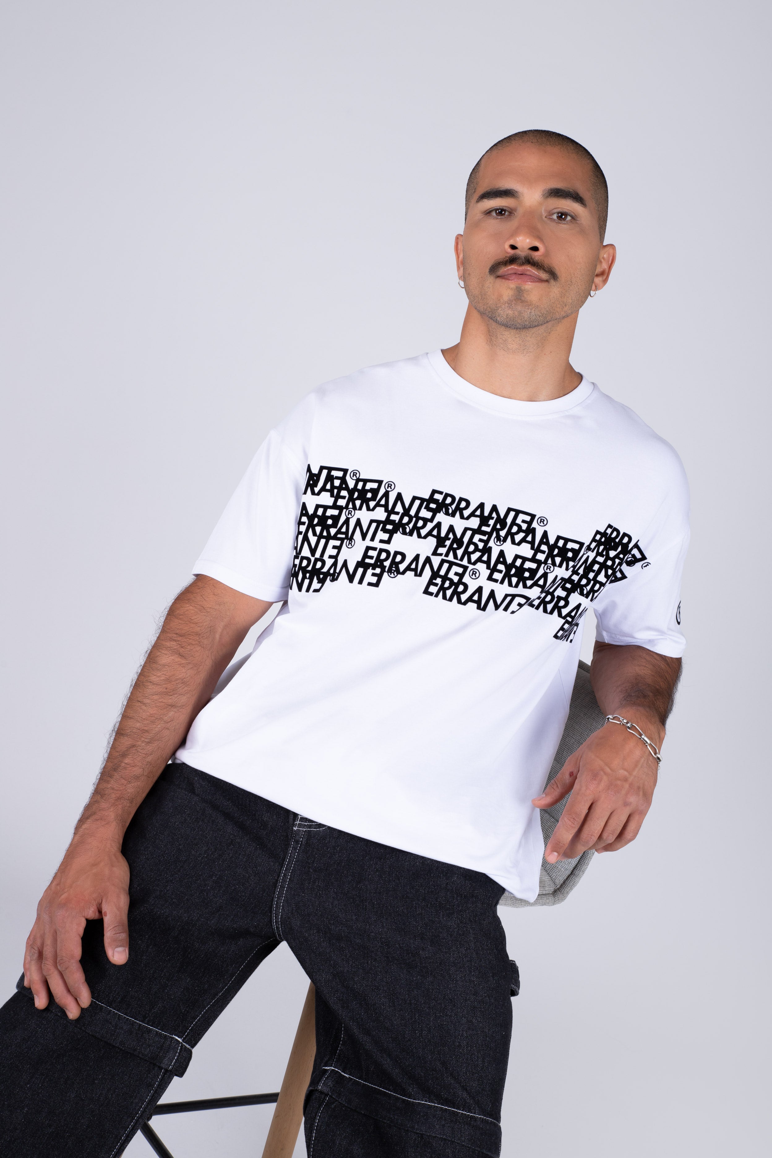 Polera Manga Corta Multi Blanco ERRANTE