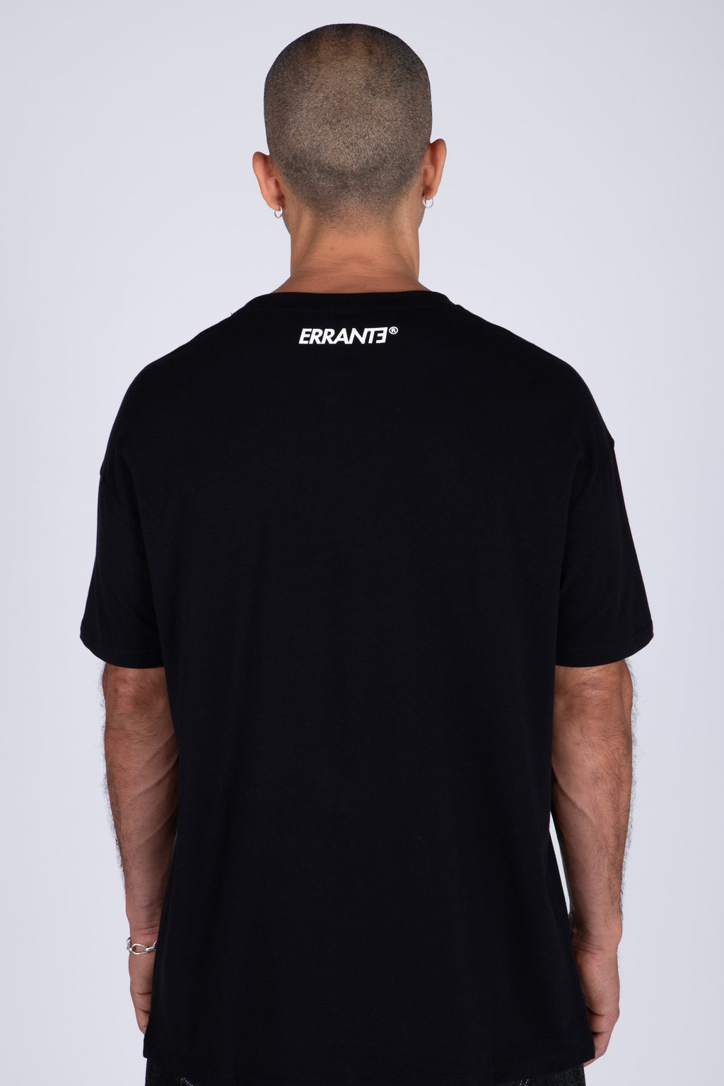 Polera Manga Corta Multi Negro ERRANTE