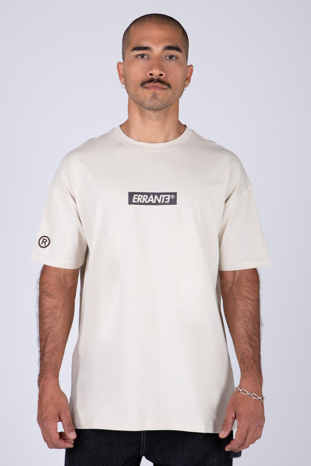 Polera Manga Corta Apuesta Alto Beige ERRANTE