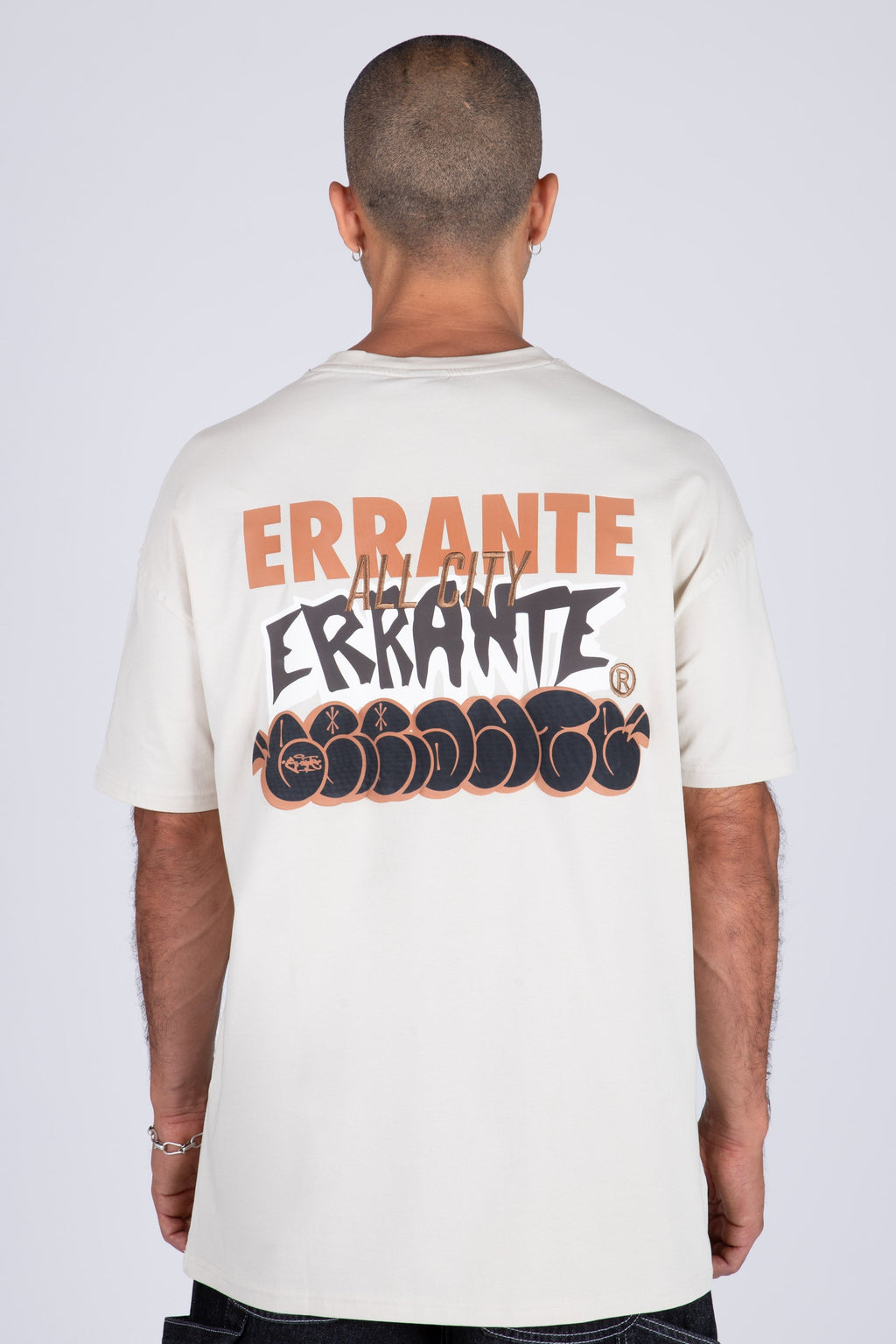 Polera Manga Corta Board Beige ERRANTE