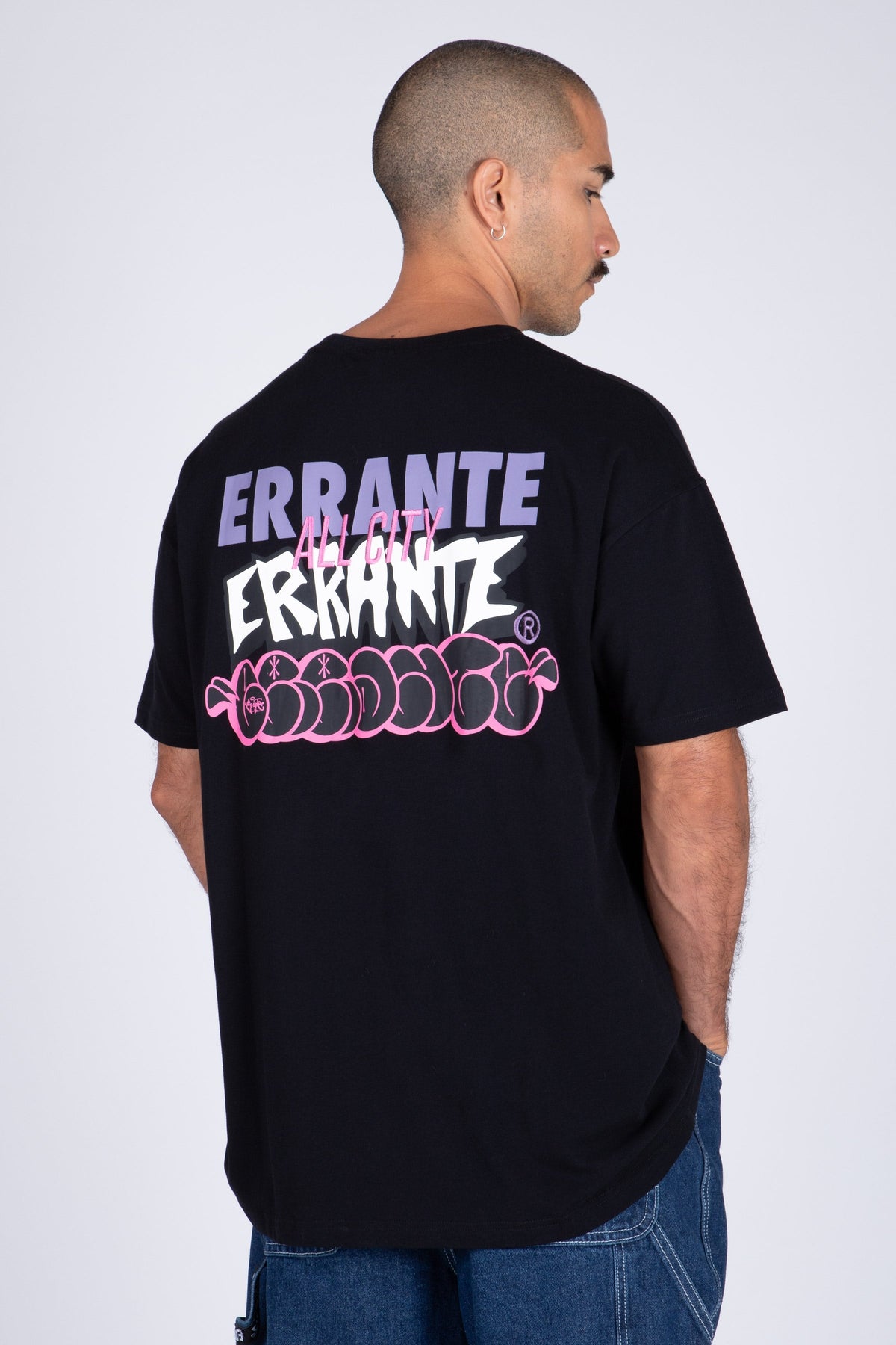 Polera Manga Corta Board Negro ERRANTE