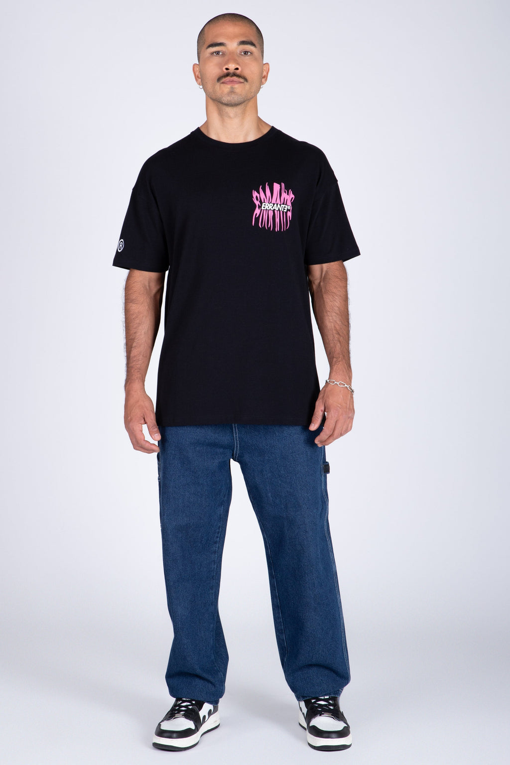 Polera Manga Corta Board Negro ERRANTE