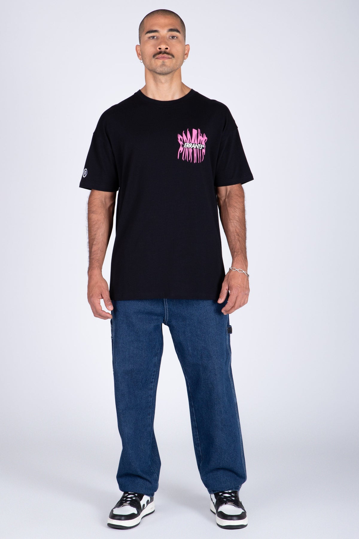 Polera Manga Corta Board Negro ERRANTE