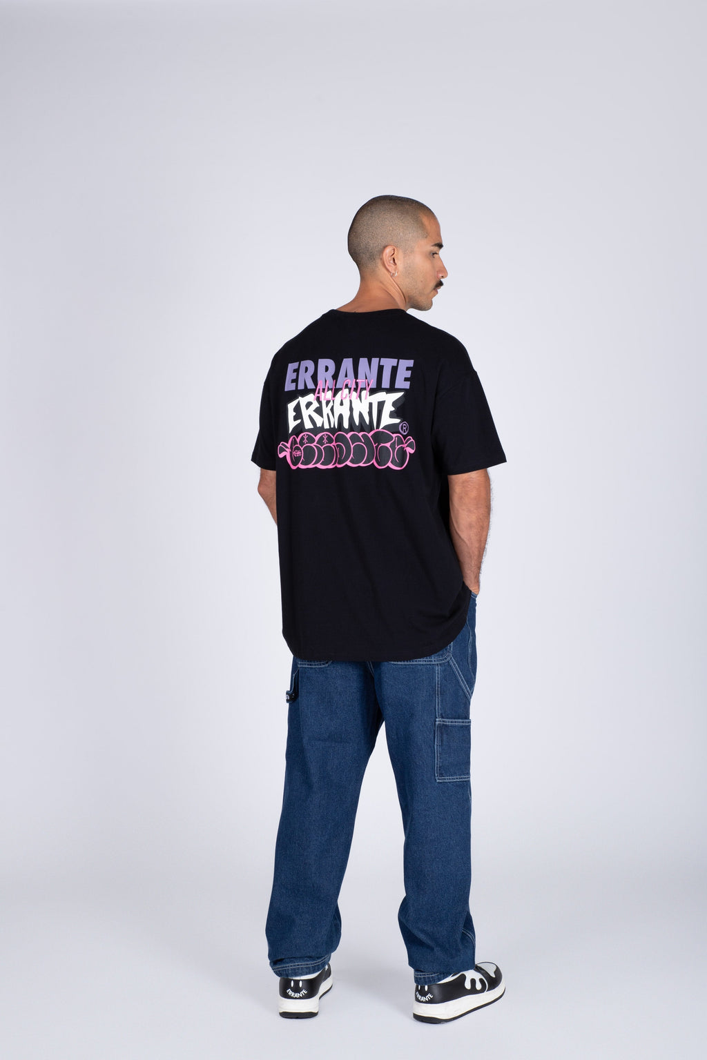 Polera Manga Corta Board Negro ERRANTE