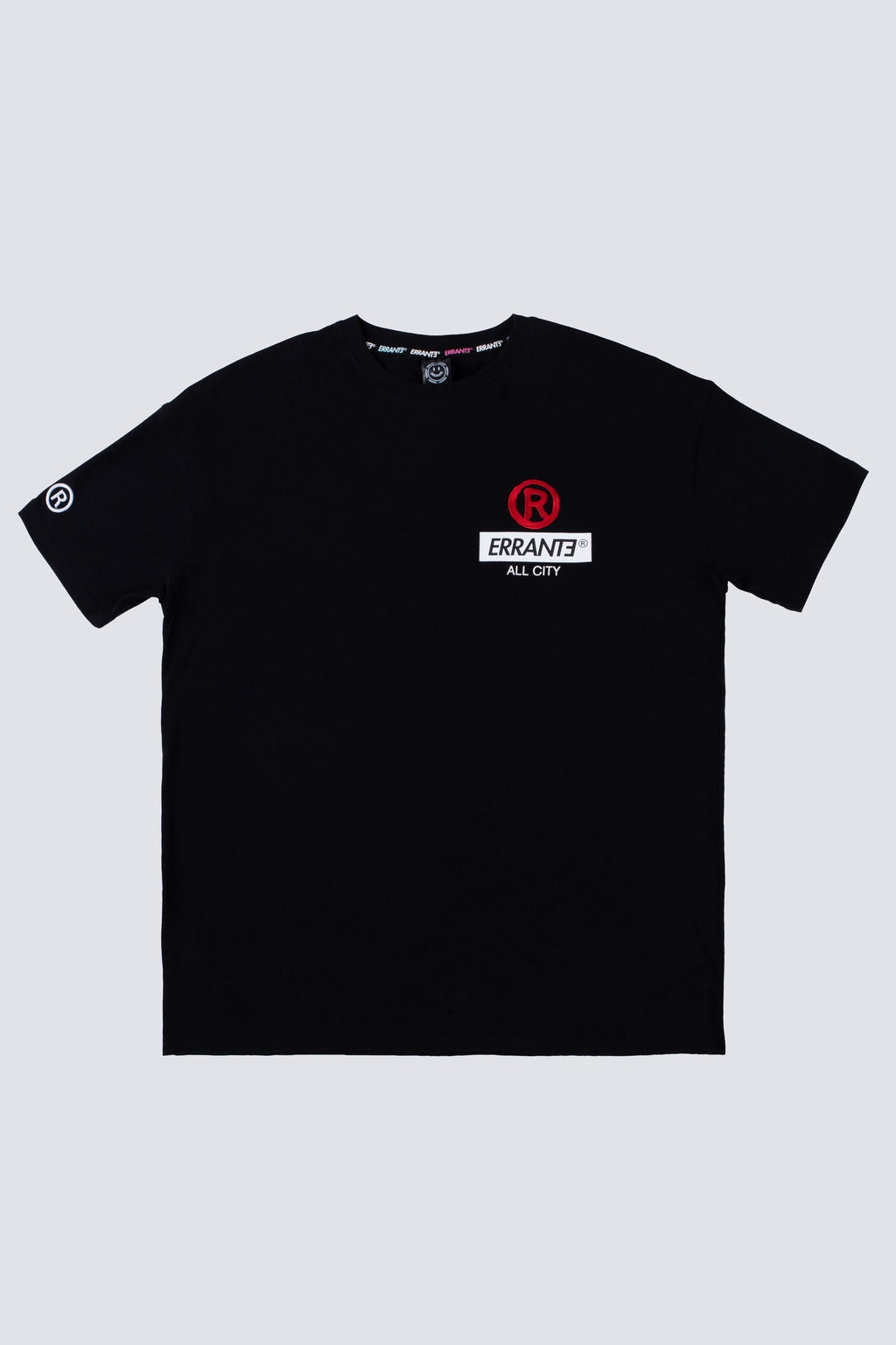 Polera Manga Corta Crosslife Negro ERRANTE