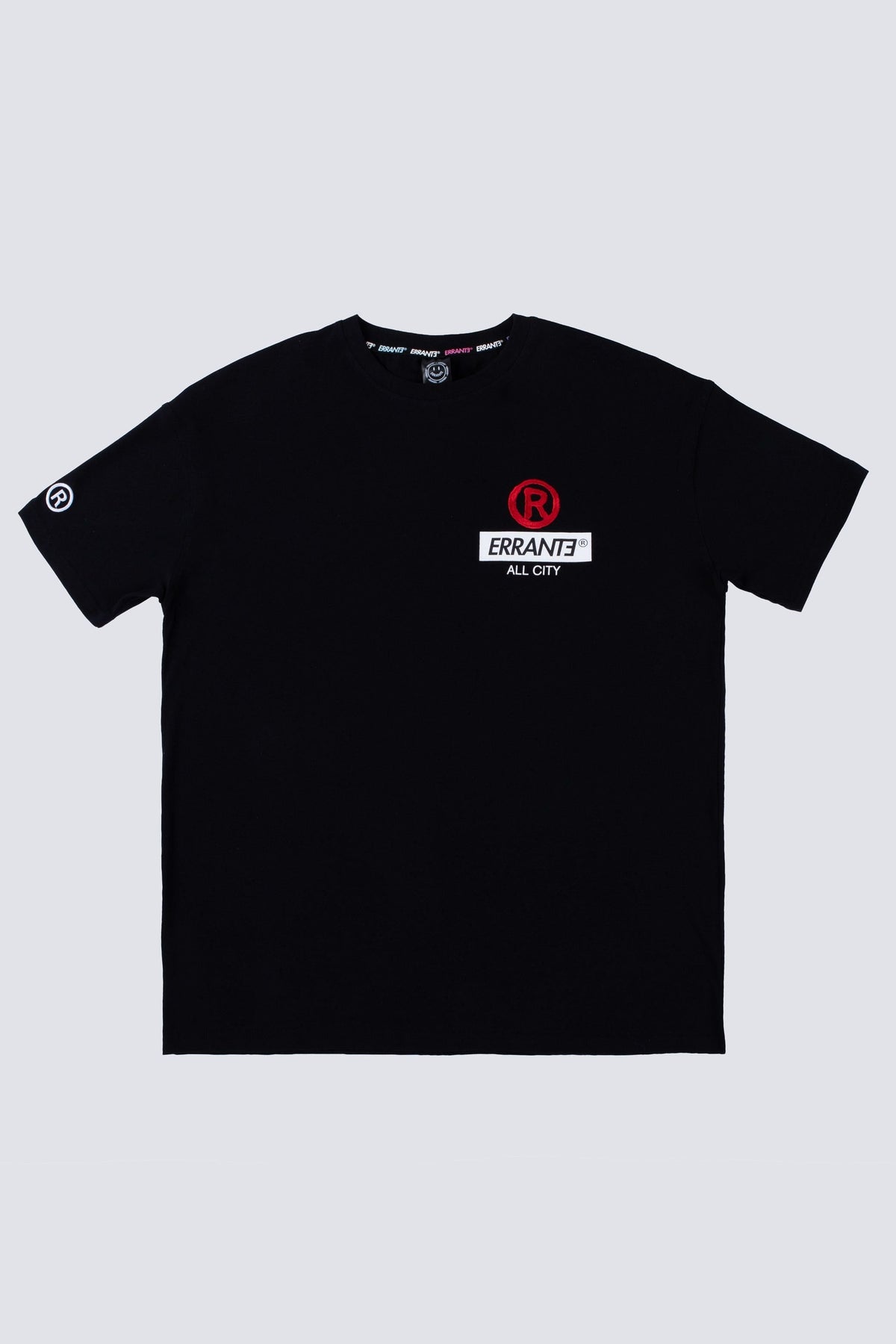 Polera Manga Corta Crosslife Negro ERRANTE