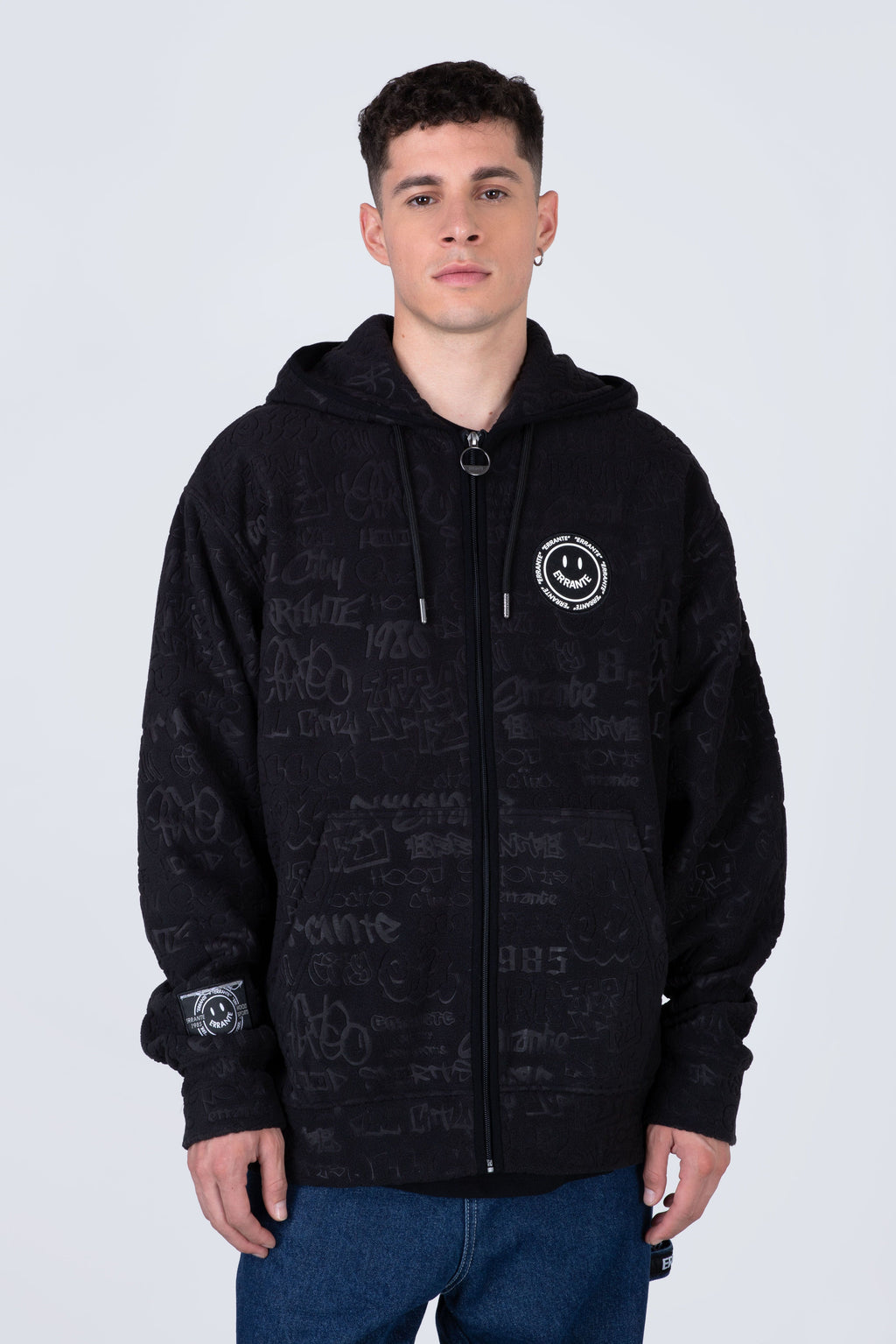 Poleron Zip Polar Taggyx Negro ERRANTE