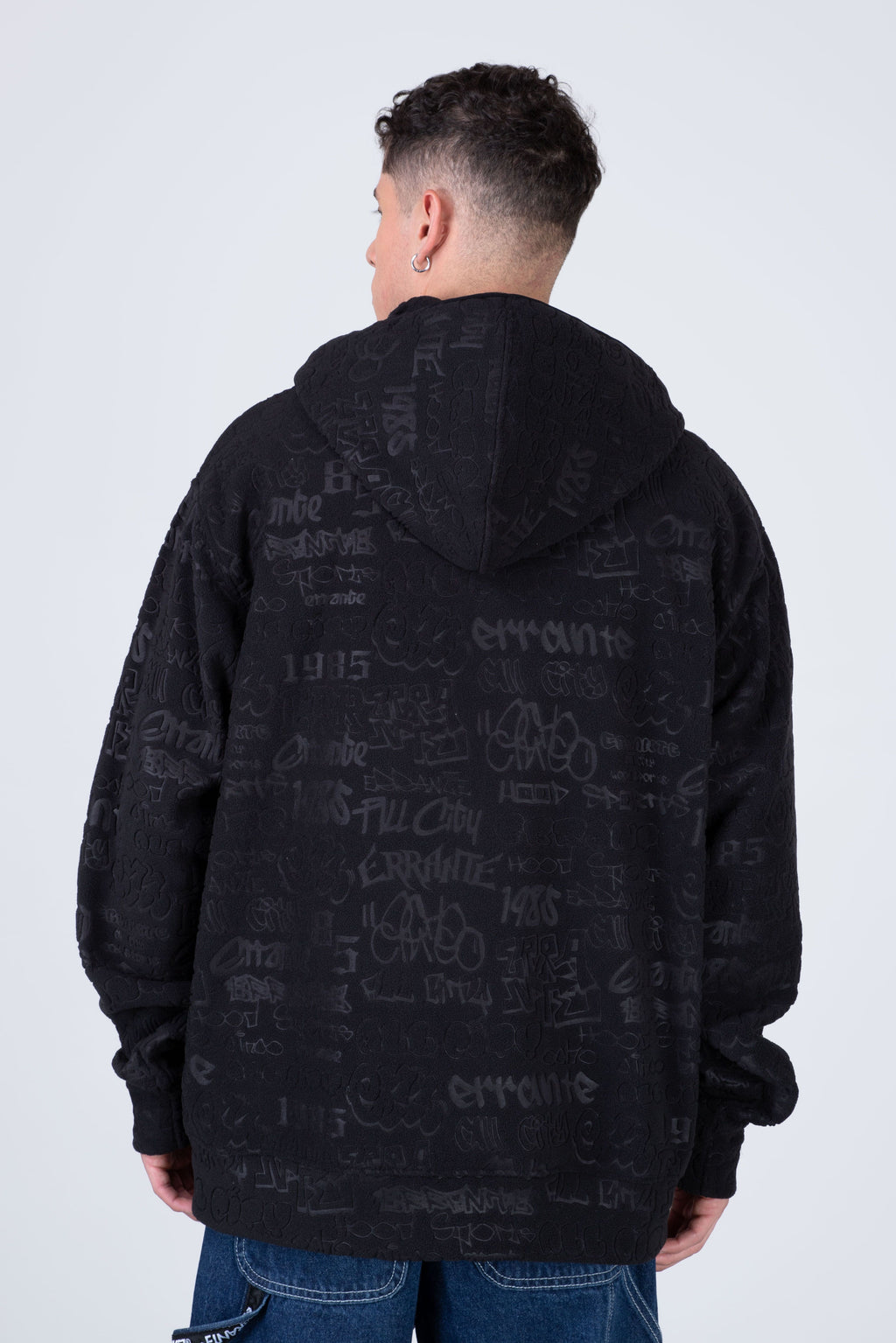 Poleron Zip Polar Taggyx Negro ERRANTE