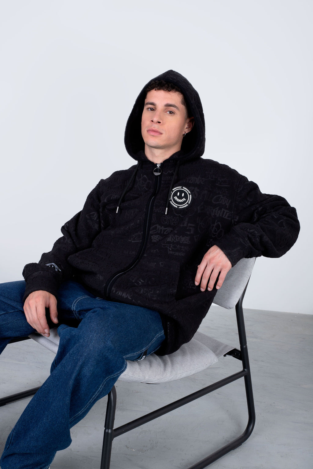 Poleron Zip Polar Taggyx Negro ERRANTE
