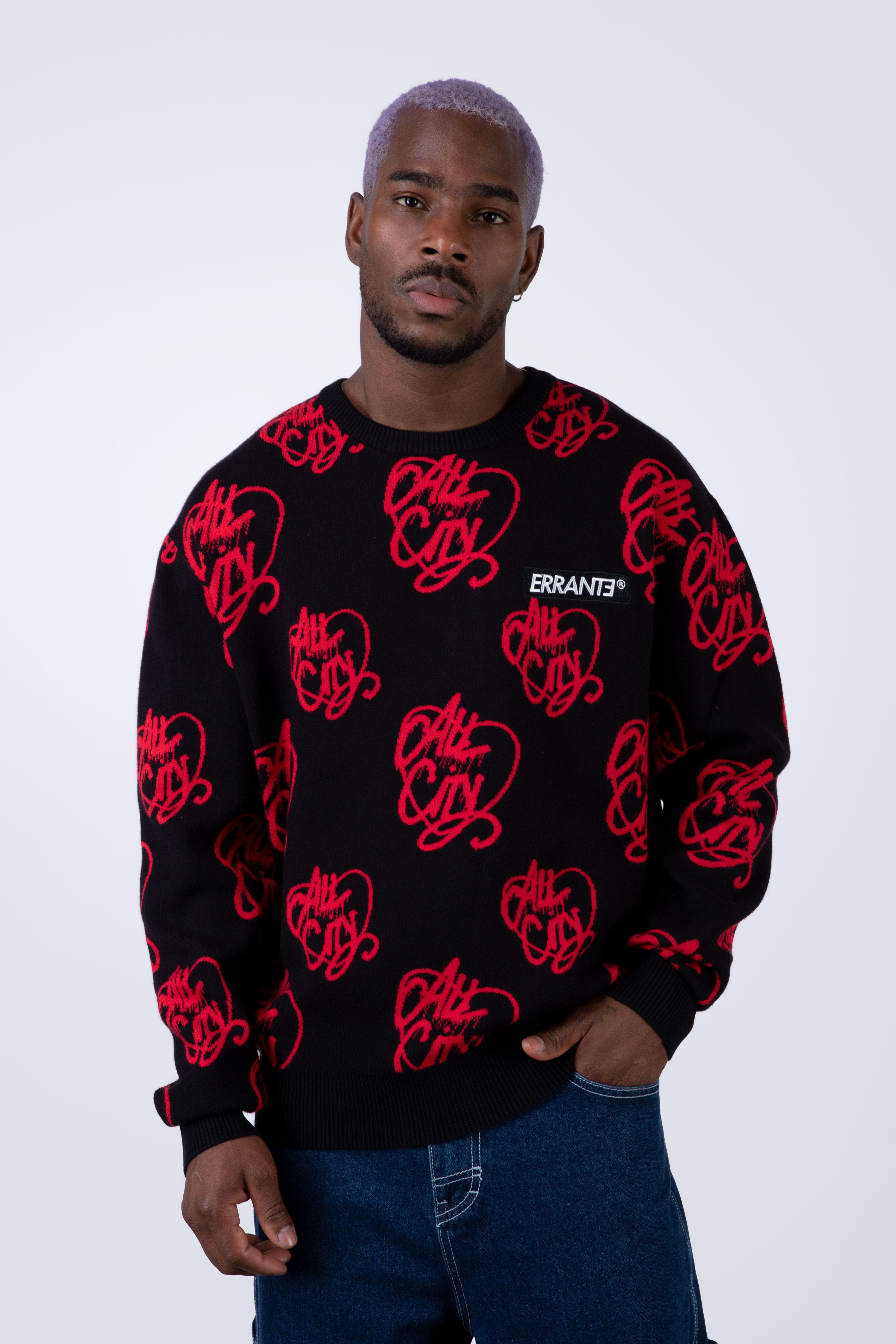 Sweater All City Negro ERRANTE