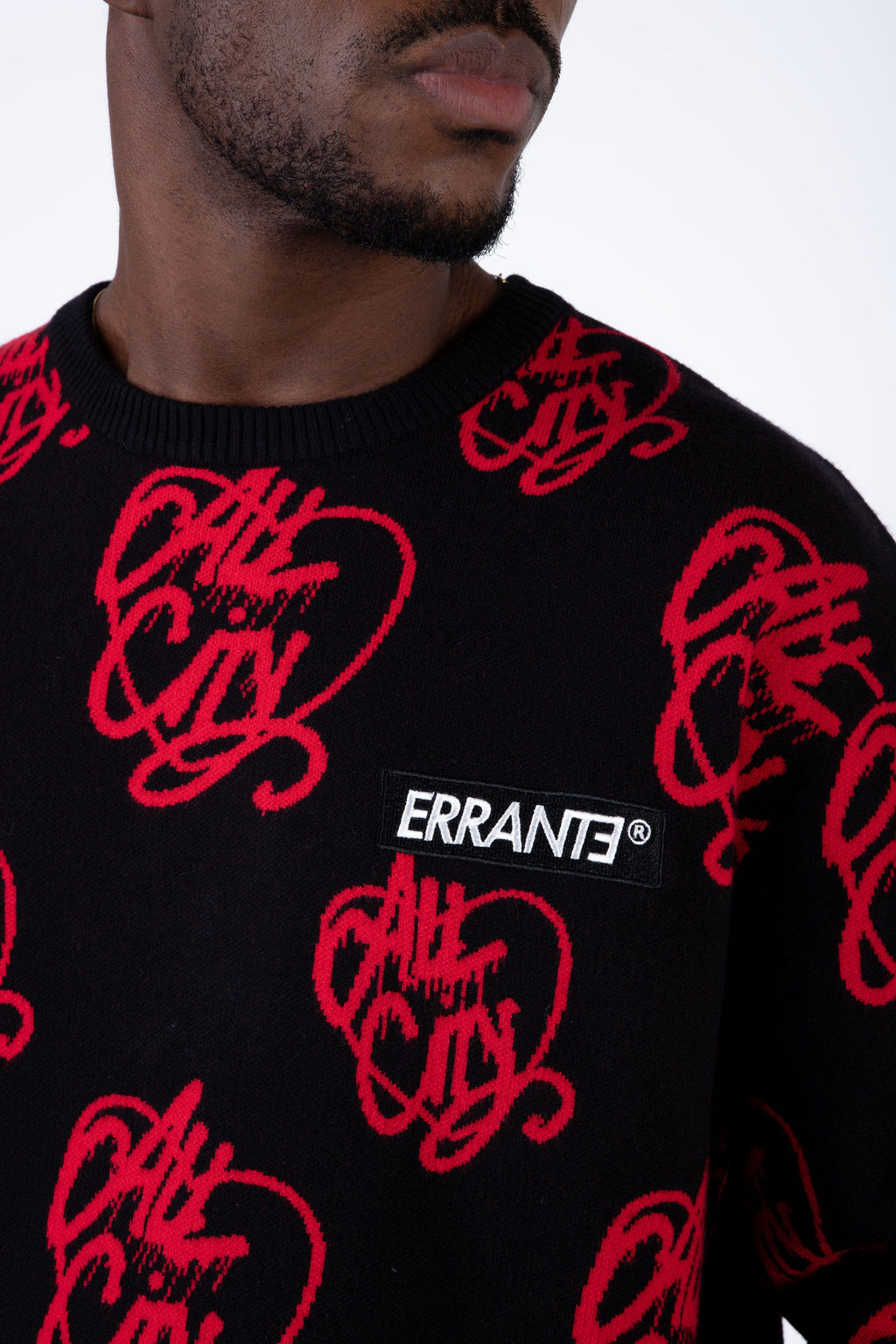 Sweater All City Negro ERRANTE