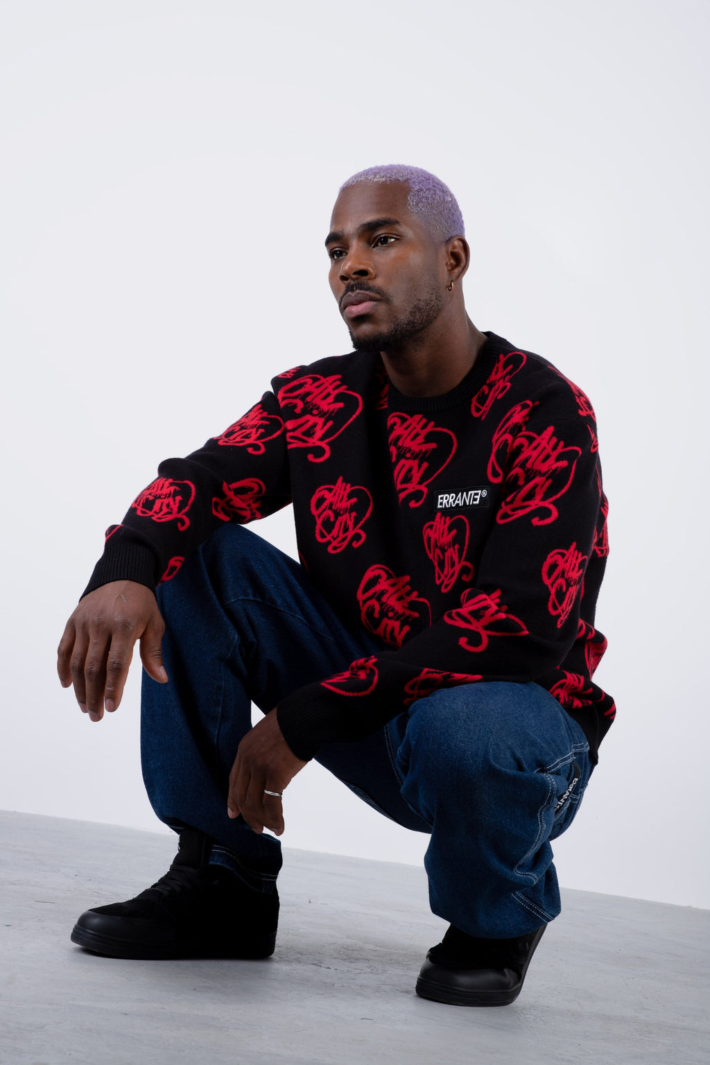 Sweater All City Negro ERRANTE