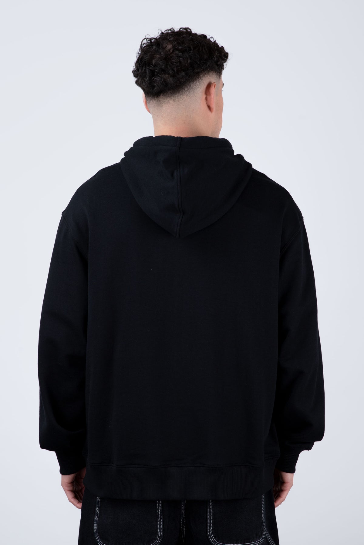 Poleron Con Cierre Window Negro