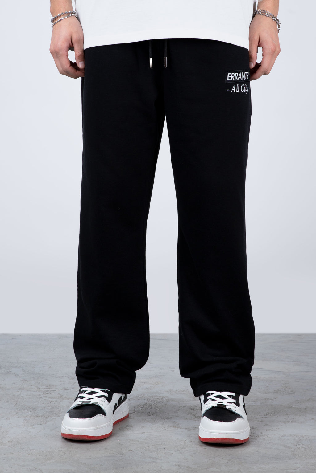 Jogger Straight Window Negro