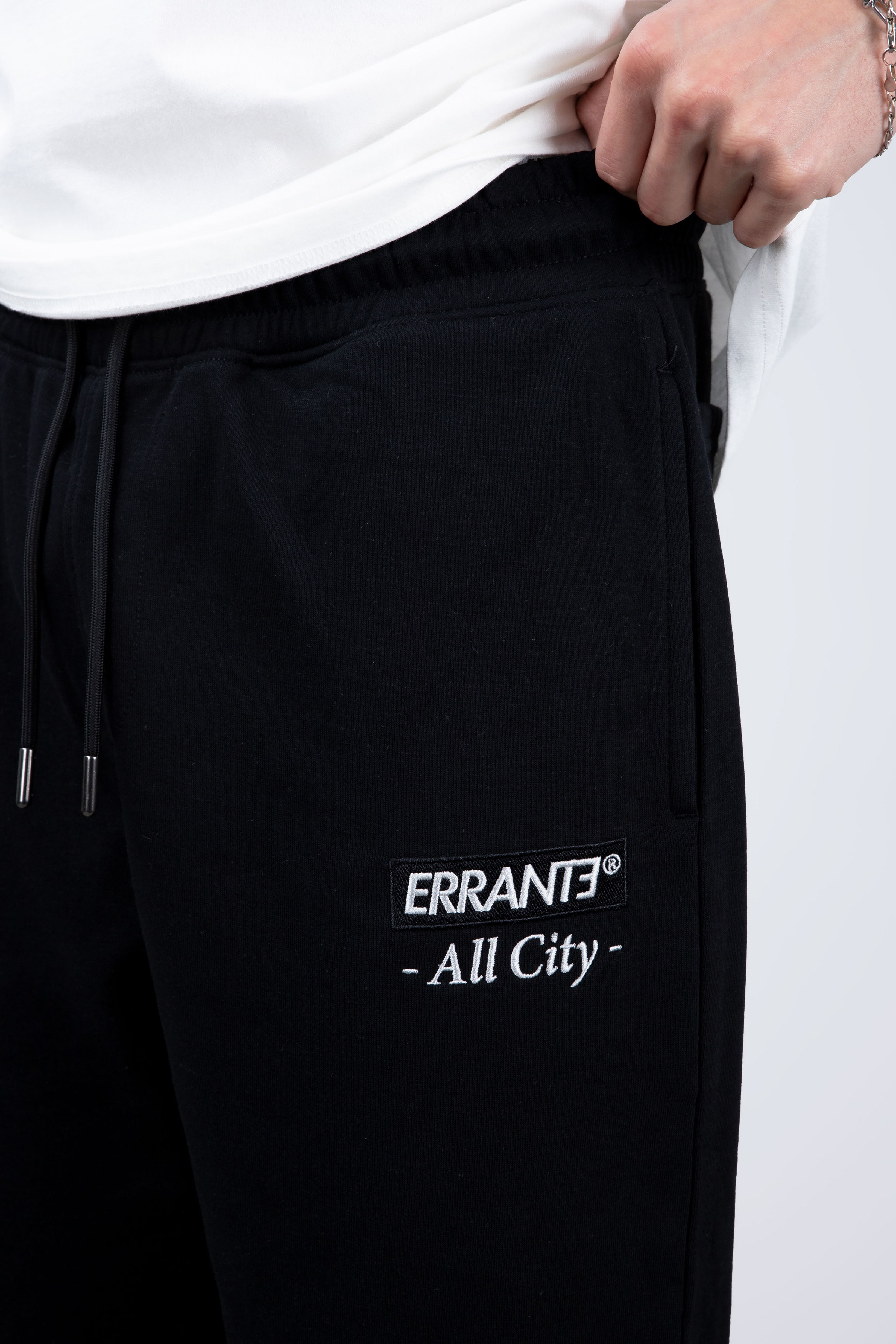 Jogger Straight Window Negro