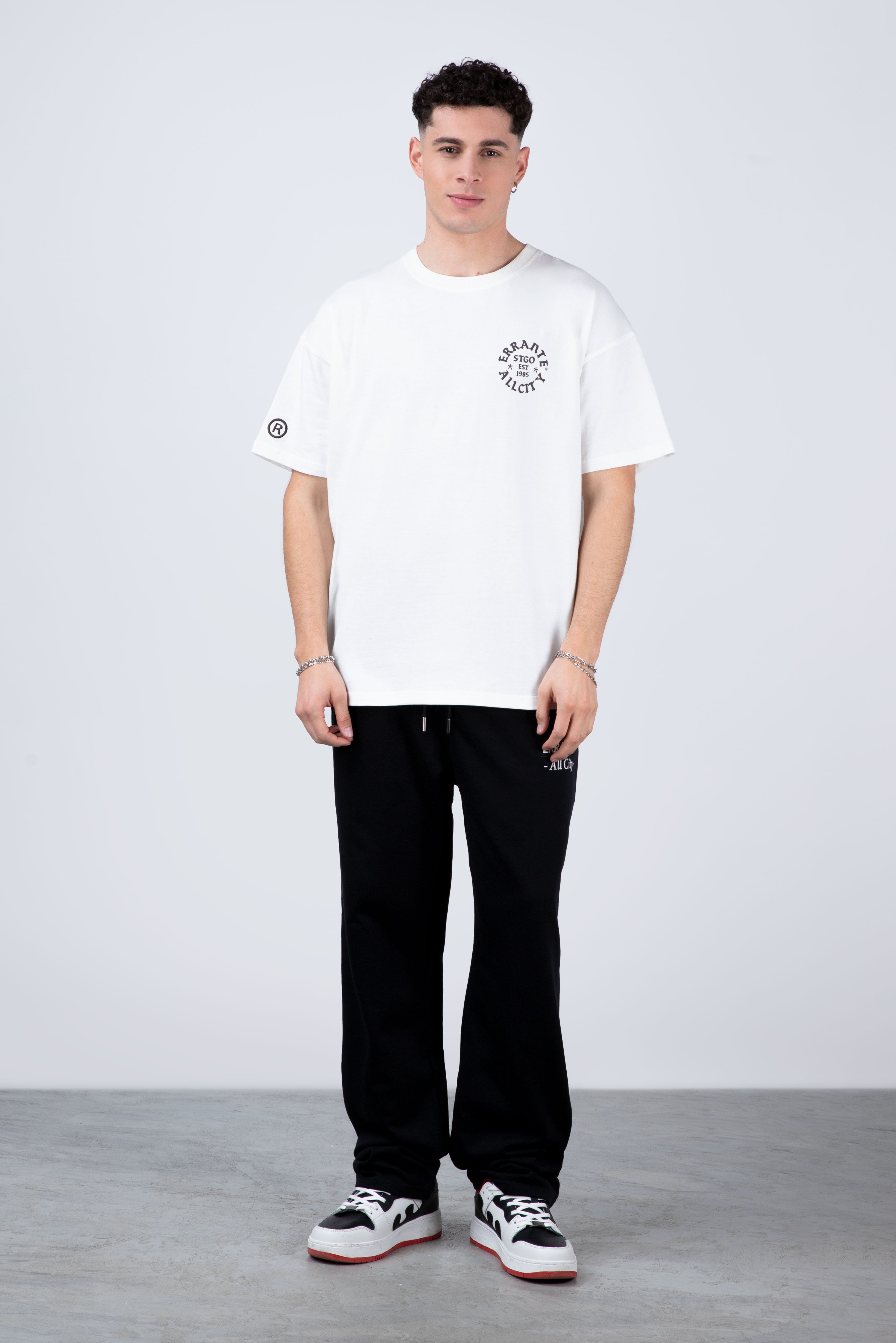 Jogger Straight Window Negro
