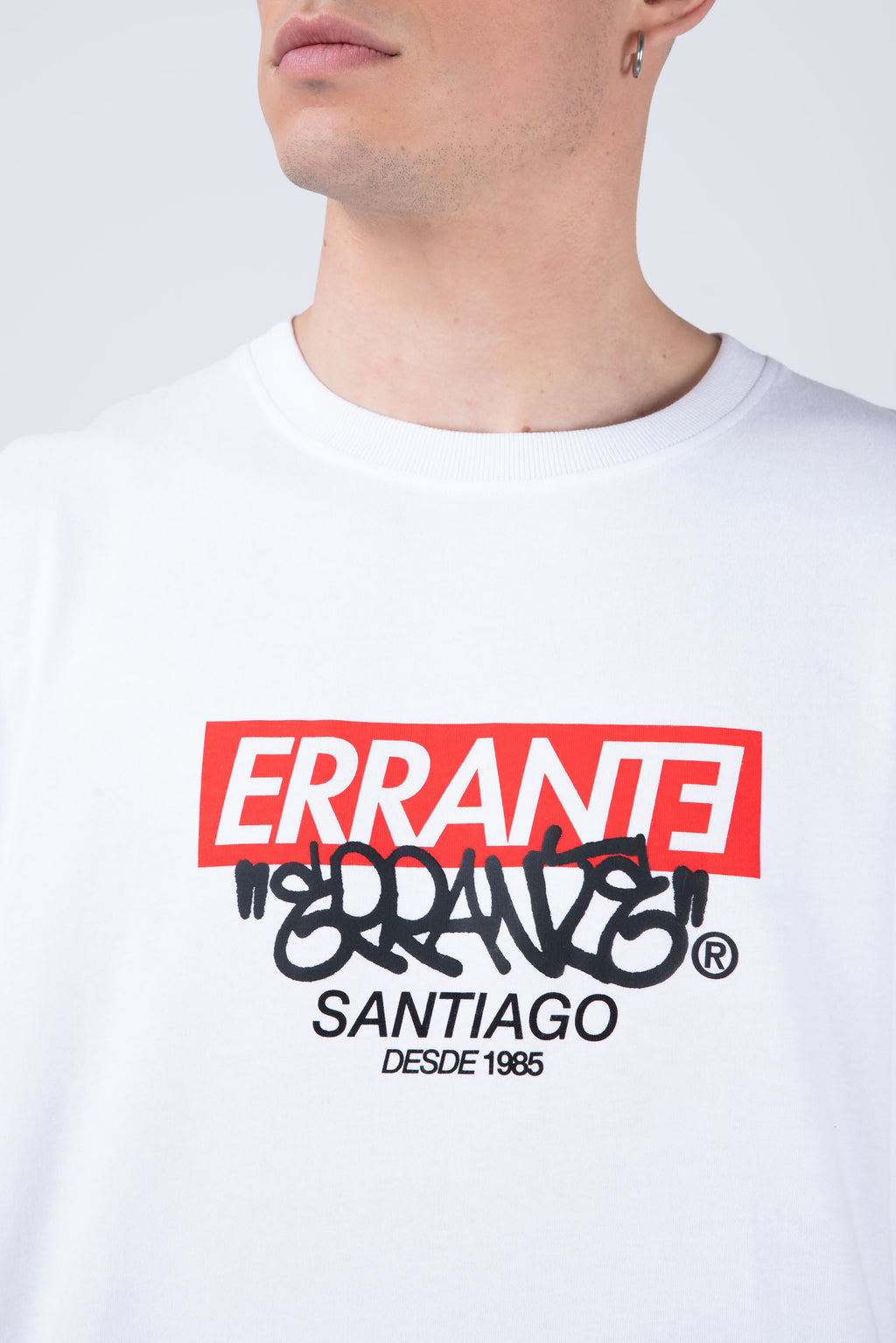Polera Manga Corta Crew Blanco
