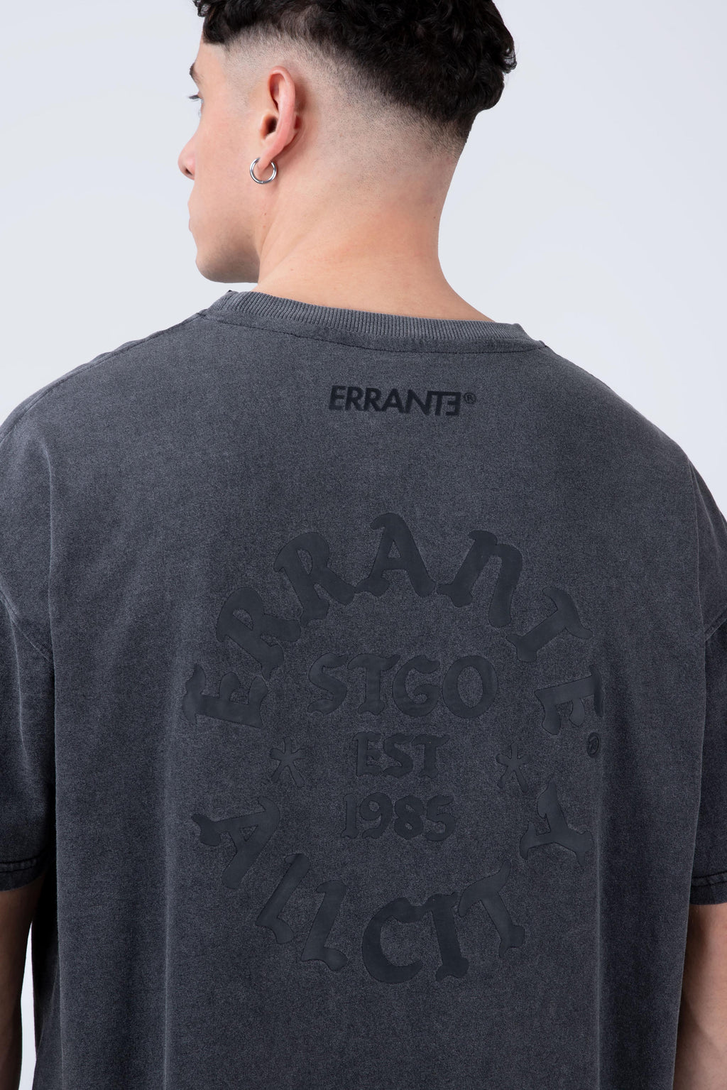 Polera Manga Corta Meltdown Gris