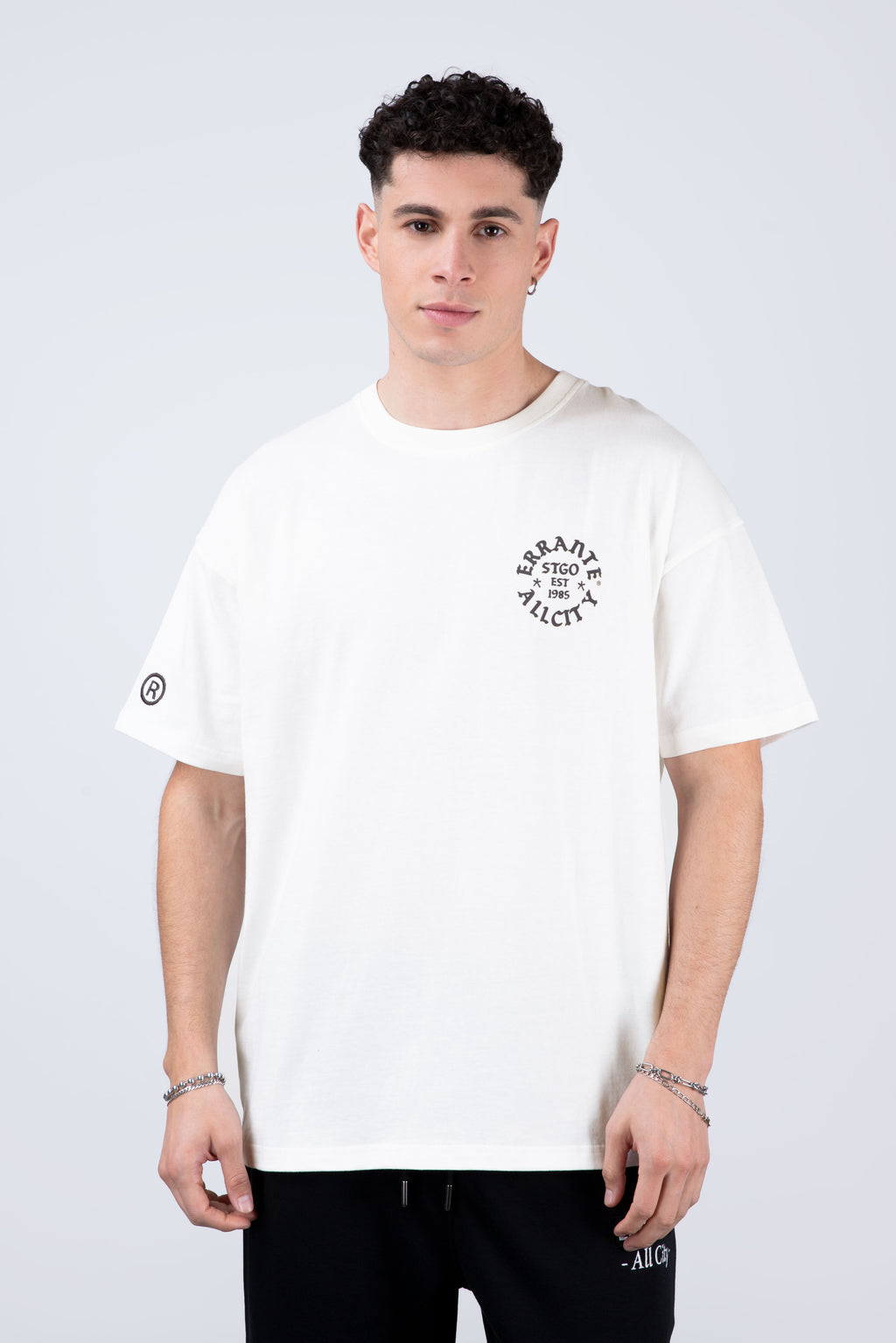 Polera Manga Corta Meltdown Beige