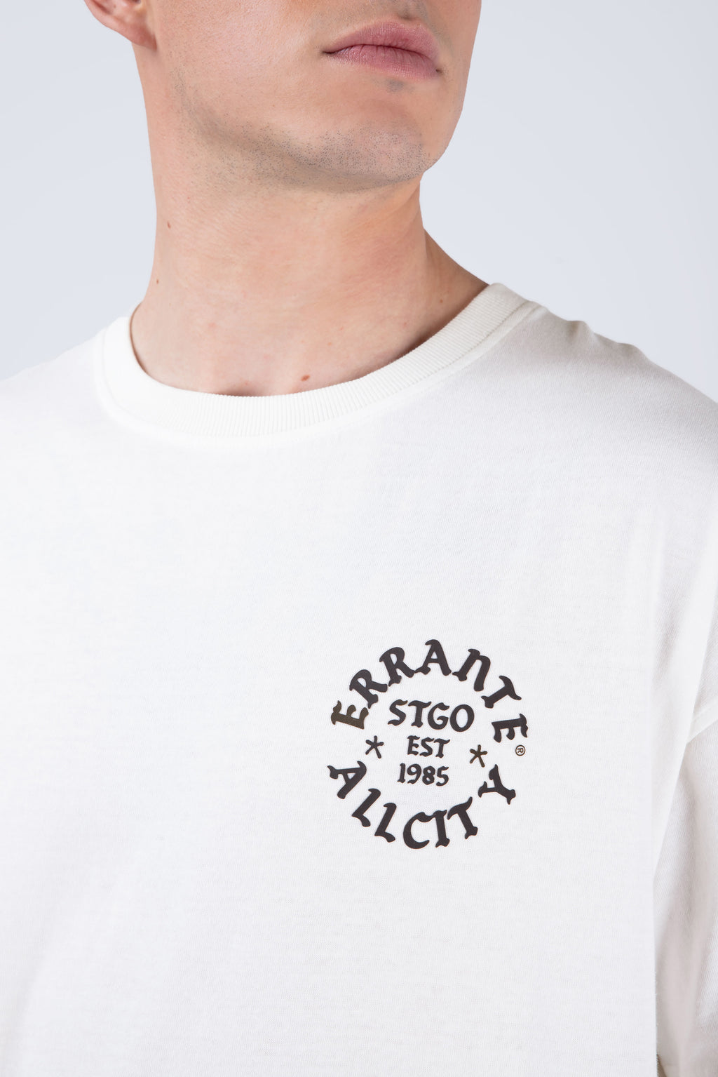 Polera Manga Corta Meltdown Beige