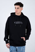 Poleron Con Cuello Graffo Negro