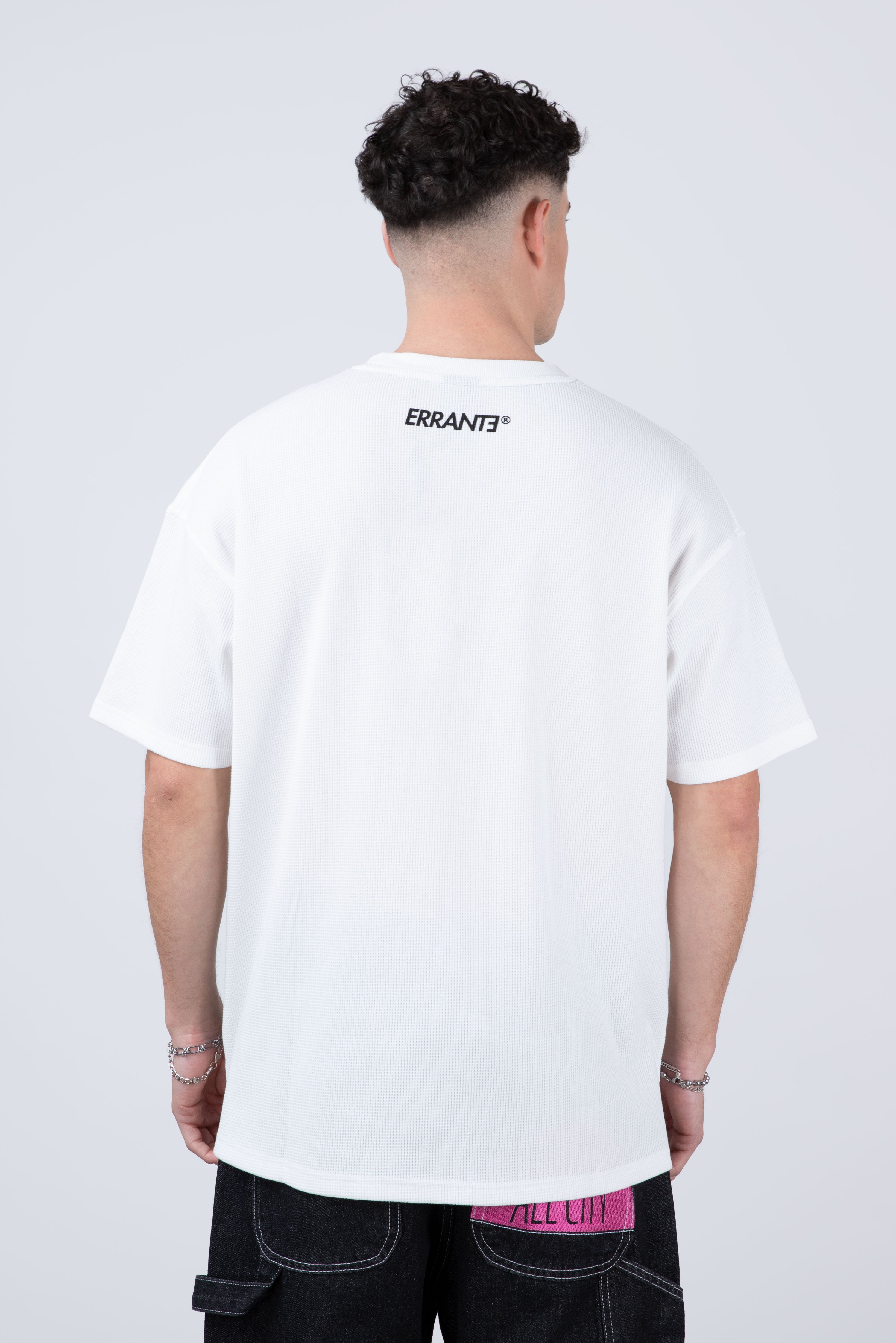 Polera Manga Corta Lowwaffle Beige