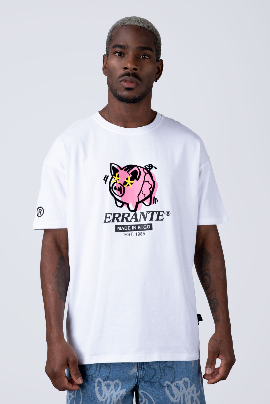 Polera Manga Corta Errclay Blanco