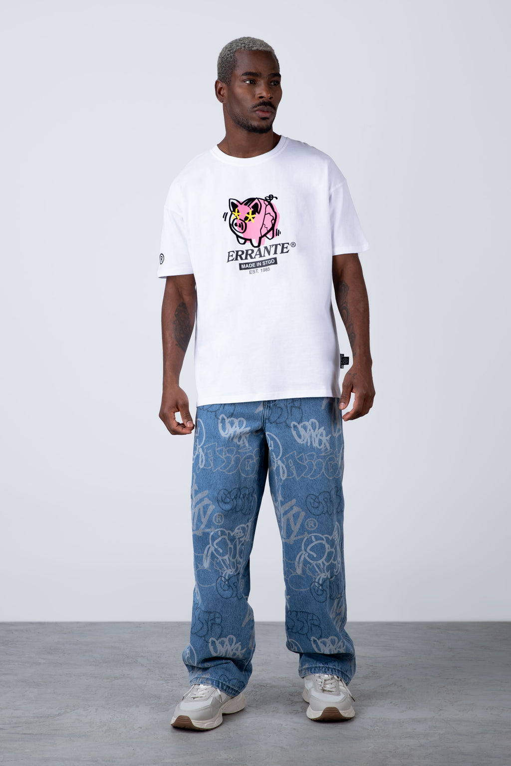 Polera Manga Corta Errclay Blanco